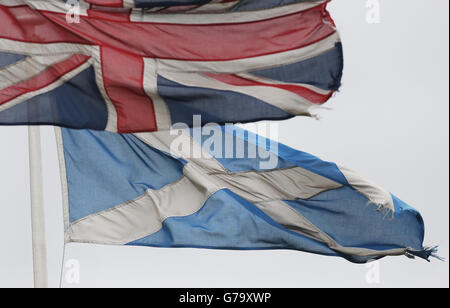 Scottish independence referendum Stock Photo