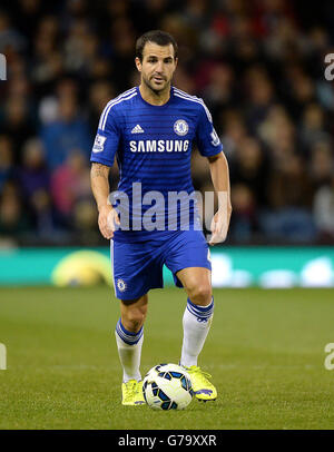 Chelsea's Cesc Fabregas in action during the UEFA Europa League, Group ...