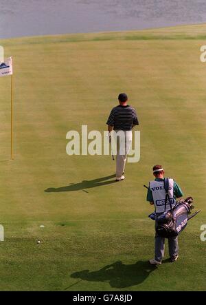 Golf. PGA Volvo Masters. Ronan Rafferty, PGA Volvo Masters Stock Photo ...