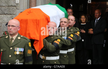 Albert Reynolds funeral Stock Photo