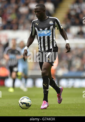 Newcastle United's Moussa Sissoko during the Barclays Premier League match at St James' Park, Newcastle. PRESS ASSOCIATION Photo. Picture date: Sunday August 17, 2014. See PA story SOCCER Newcastle. Photo credit should read: Owen Humphreys/PA Wire. Stock Photo