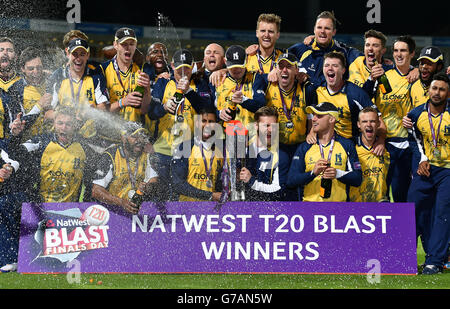 Cricket - NatWest T20 Blast Finals Day - Final - Lancashire Lightning v Birmingham Bears - Edgbaston Stock Photo