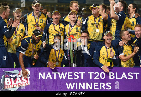 Cricket - NatWest T20 Blast Finals Day - Final - Lancashire Lightning v Birmingham Bears - Edgbaston Stock Photo