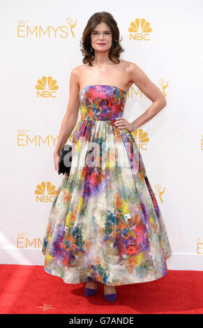 Betsy Brandt arriving at the EMMY Awards 2014, Nokia Live, Los Angeles