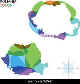 Location map of ROMANIA, EUROPE Stock Vector Image & Art - Alamy