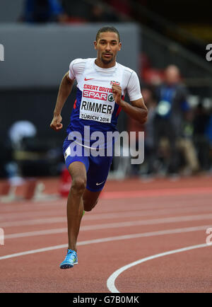 Athletics - 2014 European Athletics Championships - Day One - Letzigrund Stadium Stock Photo