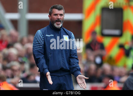 Soccer - Barclays Premier League - Stoke City v Aston Villa - Britannia Stadium Stock Photo