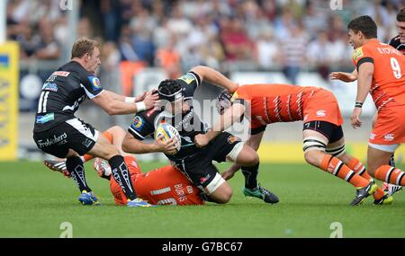 Rugby Union - Aviva Premiership - Exeter Chiefs v Leicester Tigers - Sandy Park