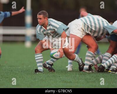 Rugby Union. Cambridge University v French Barbarians. R. Elliott, Cambridge University Stock Photo