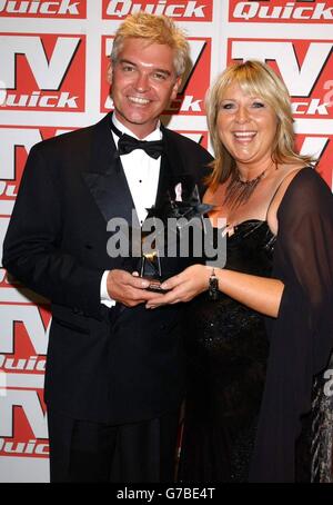 Schofield and Britton TV Quick Awards 2004 Stock Photo