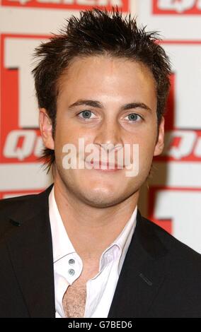 Gary Lucy TV Quick Awards 2004 Stock Photo