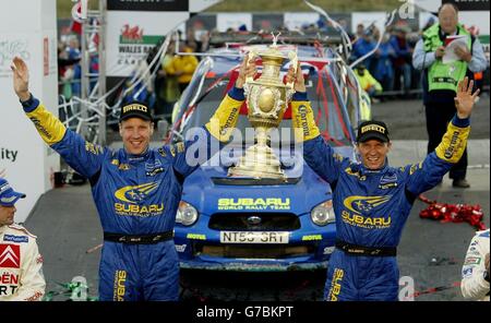 Petter Solberg - Wales GB Rally Stock Photo