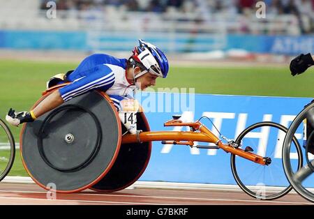 Tanni Grey-Thompson - Paralympics 2004 Stock Photo