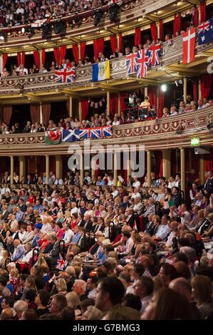 Last Night of the Proms 2014 - London. The Last Night of the BBC Proms at the Royal Albert Hall, London. Stock Photo