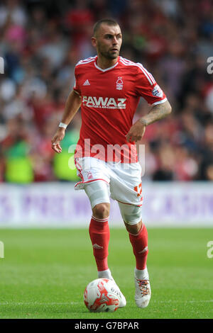 Soccer - Sky Bet Championship - Nottingham Forest v Derby County - City Ground. Nottingham Forest's Jack Hunt Stock Photo