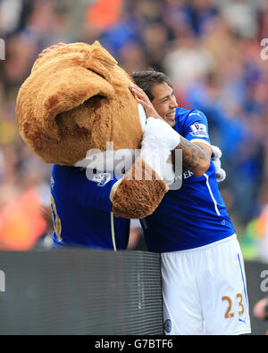 Soccer - Barclays Premier League - Leicester City v Manchester United - King Power Stadium Stock Photo