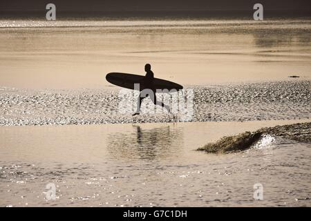 Severn Bore Stock Photo