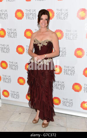 Dr Dawn Harper attending the UK Sepsis Trust Inaugural Charity Ball at the Waldorf Hotel in London. Stock Photo