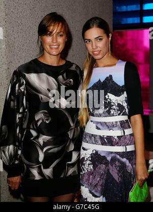 Peter Pilotto Front Row - London Fashion Week 2014 Stock Photo