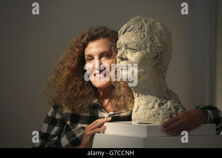 Nicole Farhi sculpture exhibition launch Stock Photo