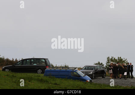 Dr Ian Paisley funeral Stock Photo