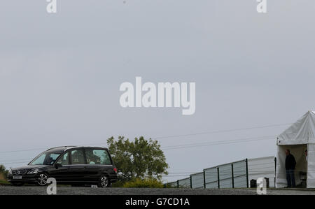 Dr Ian Paisley funeral Stock Photo