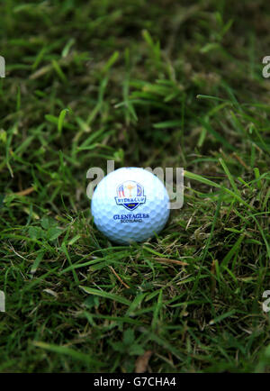 Golf - 40th Ryder Cup - Day One - Gleneagles Stock Photo