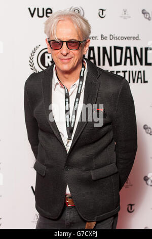 Raindance Film Festival Founder Elliot Grove arriving at the Raindance Film Festival Opening Gala, at the Vue Cinema, in Leicester Square, central London. Stock Photo