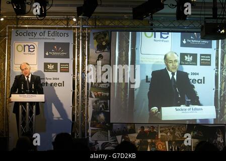 Michael Howard Society of Editors conference Stock Photo