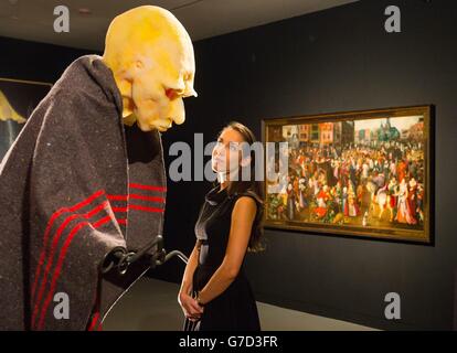 The Bad Shepherd exhibition at Christie's Mayfair - London Stock Photo