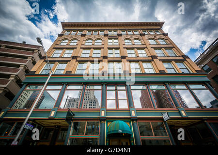 Buildings in downtown Providence, Rhode Island. Stock Photo