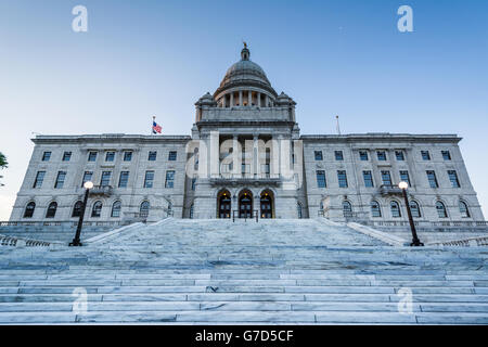 The Rhode Island State House, in Providence, Rhode Island. Stock Photo