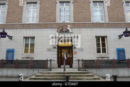 Hammersmith Police Station - stock Stock Photo