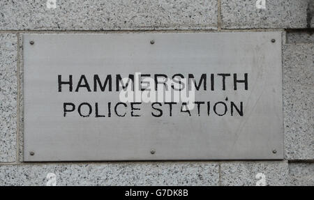 Hammersmith Police Station - stock Stock Photo