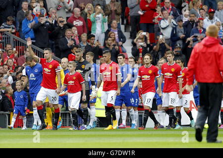 Soccer - Barclays Premier League - Manchester United v Everton - Old Trafford Stock Photo
