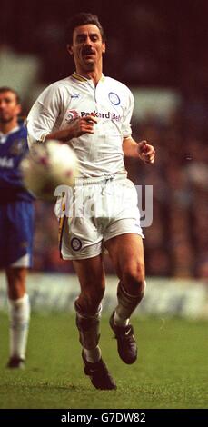 Soccer. Carling Premiership. Leeds United v Chelsea. Ian Rush, Leeds United Stock Photo