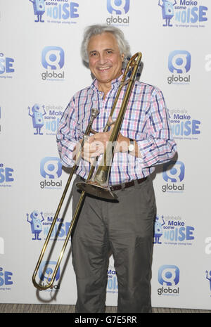 John Suchet during Global's Make Some Noise, radio's biggest ever charity appeal, at Global, Leicester Square, London. Stock Photo