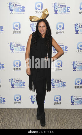 Toni Phillips during Global's Make Some Noise, radio's biggest ever charity appeal, at Global, Leicester Square, London. Stock Photo
