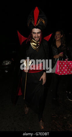 Jonathan Ross Halloween party - London. Jack Whitehall arrives at a Halloween party hosted at Jonathan Ross' home in north London. Stock Photo