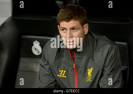 Soccer - UEFA Champions League - Group B - Real Madrid v Liverpool - Santiago Bernabeu Stock Photo