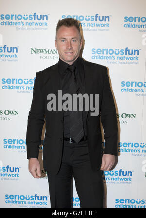 Serious Fun Children's Network Gala - London. James Jordan attending the Serious Fun Children's Network London Gala at The Roundhouse, London. Stock Photo