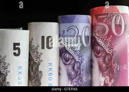 Money notes Stock Photo