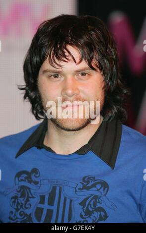 Singer Daniel Bedingfield during an in-store appearance at HMV music store in Oxford Street, central London, to perform a free show for fans and sign copies of his latest album 'Second First Impression'. Stock Photo