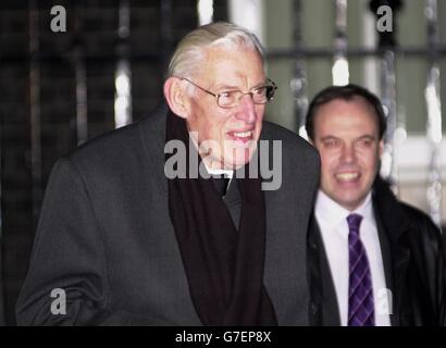 Rev Ian Pailsey in talks at No 10 Stock Photo