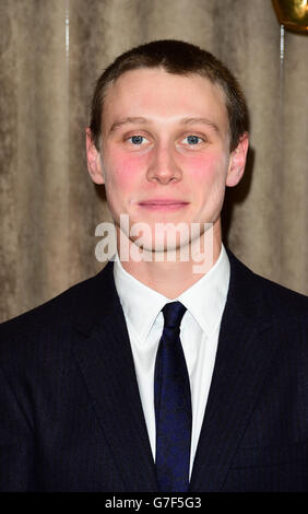 George Mackay attending the BAFTA Breakthrough Brits 2014 launch at Burberry in, London. Stock Photo