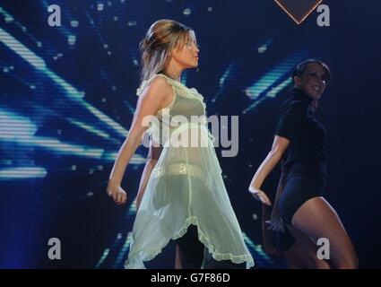 Rachel Stevens during the Smash Hits Poll Winners Party at Wembley Arena in north London. Stock Photo