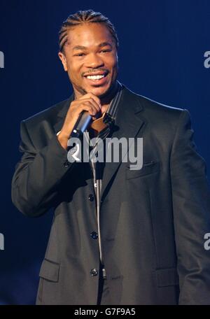 Host Xzibit during the 11th annual MTV Europe Awards 2004 at the Tor di Valle in Rome, Italy. Stock Photo