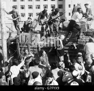 Suez Crisis - Port Said, Egypt Stock Photo