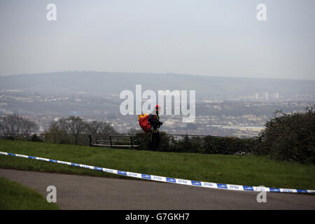Avon and Somerset Police search Avon Gorge in Bristol after the body of a woman was found last night.