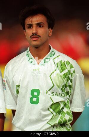 International Soccer ...  ASIA'96 Semi Final  Iran v Saudi Arabia Stock Photo